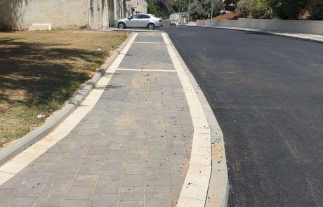 מתיחת פנים רוחבית לרח’ פולה בן גוריון