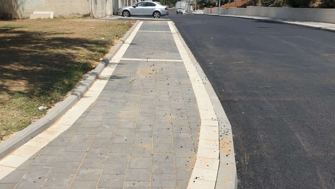 מתיחת פנים רוחבית לרח’ פולה בן גוריון