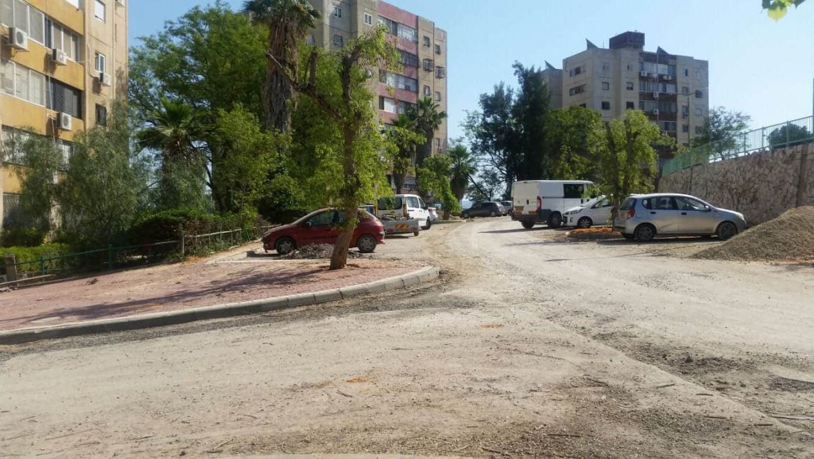 שיפוץ שכונת הדקל עליון ותחתון בעיצומו