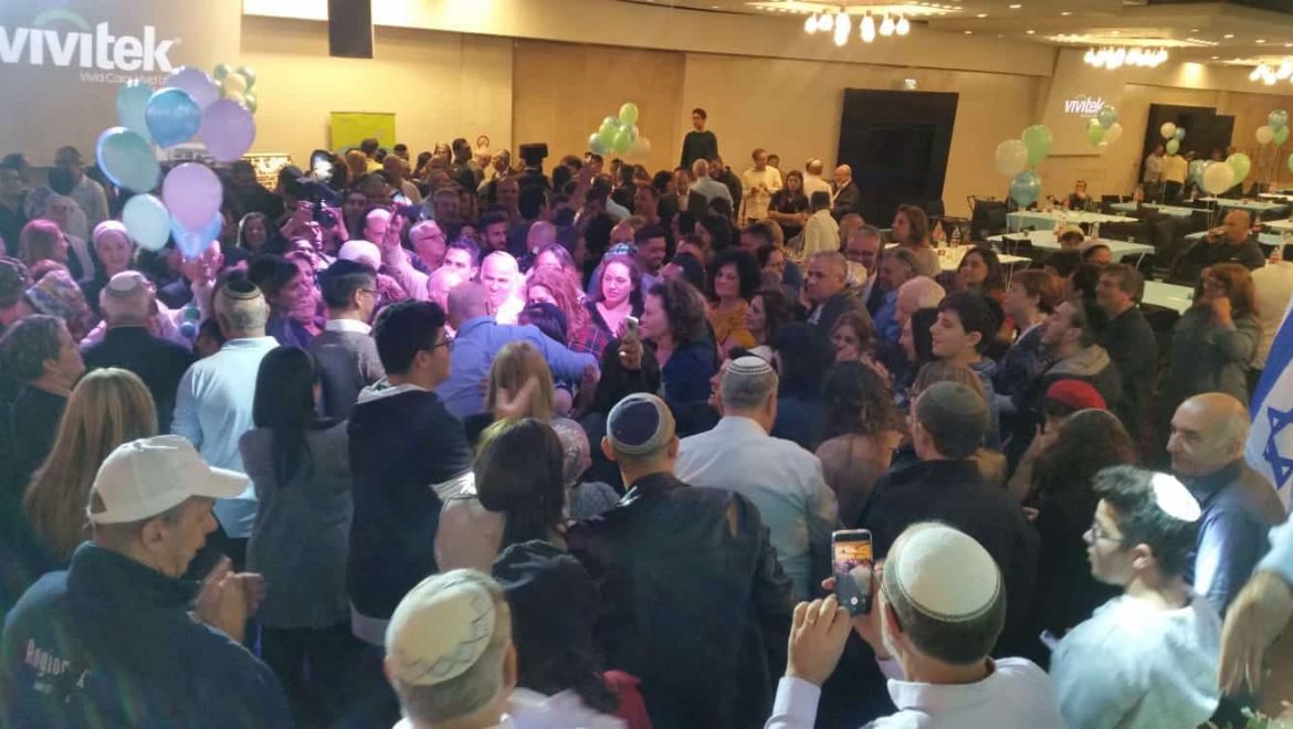 מסיבת ניצחון של ד”ר עליזה בלוך בסימן שמחה, אחדות והטרוגניות