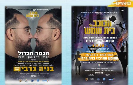 7 פיינליסטים בתחרות ‘הכוכב הבא של בית שמש’