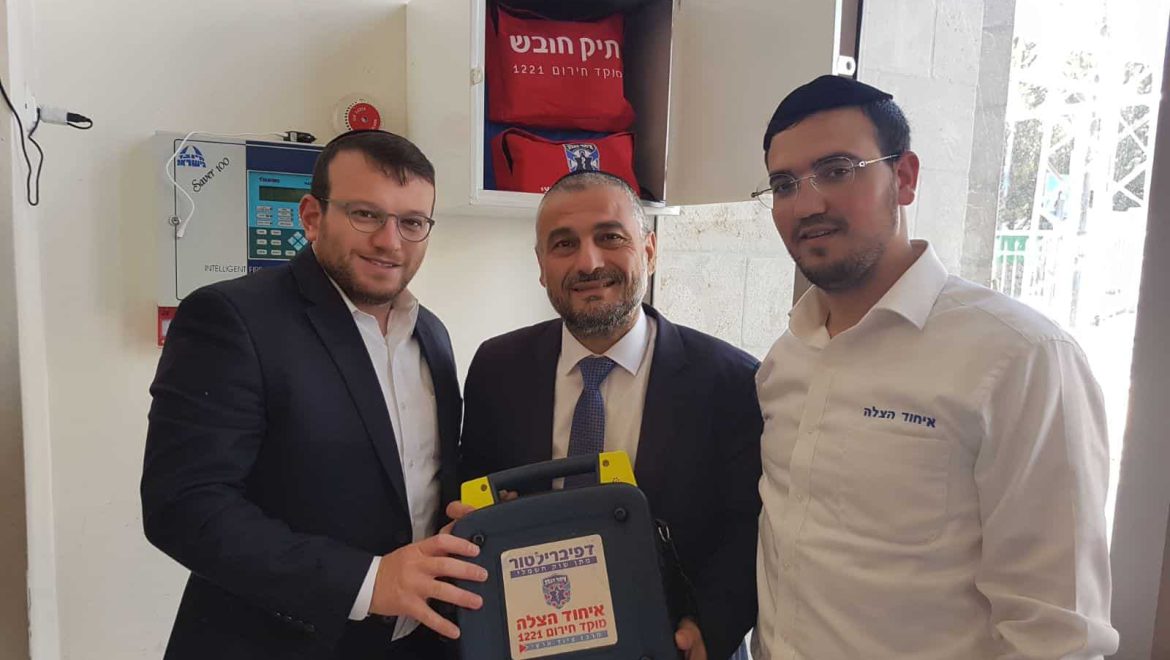 שיתוף פעולה בין ‘איחוד הצלה’ לבתי כנסת