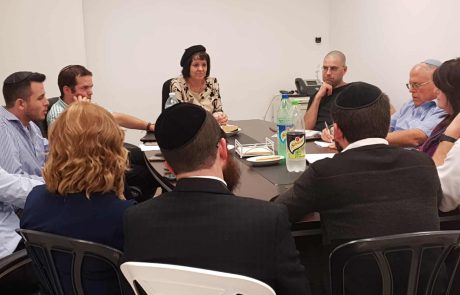 פגישת עבודה עם מנכ”ל משרד השיכון בלשכת רה”ע