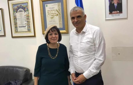 רה”ע עליזה בלוך נפגשה עם שר האוצר משה כחלון