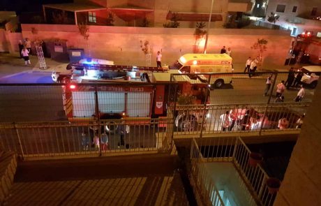 שריפה ברח’ חבקוק הנביא