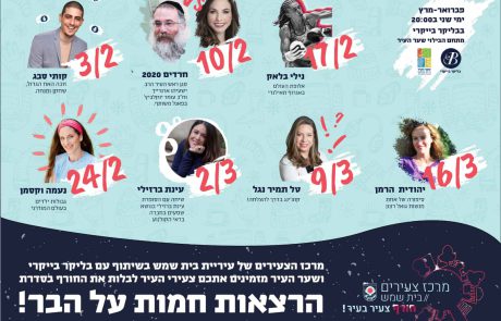 הרצאות חמות על הבר