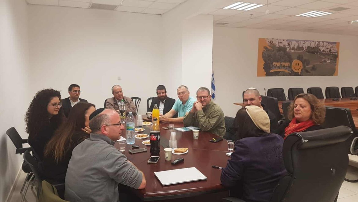 מפגש אנשי תקשורת מקומיים עם רה”ע עליזה בלוך ויועץ התקשורת אסף פאסי