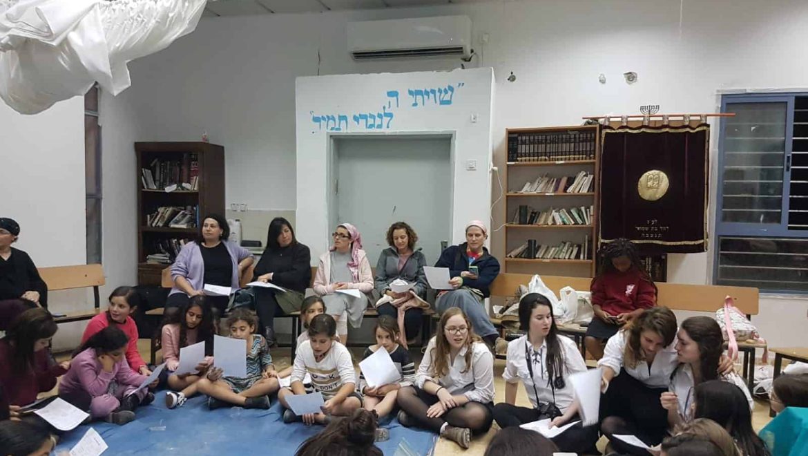 ערב אימהות ובנות בסניף בני עקיבא גבעת שרת
