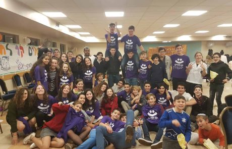 שבת בסימן ‘חינוך לנתינה’ בסניף בני עקיבא – גבעת שרת