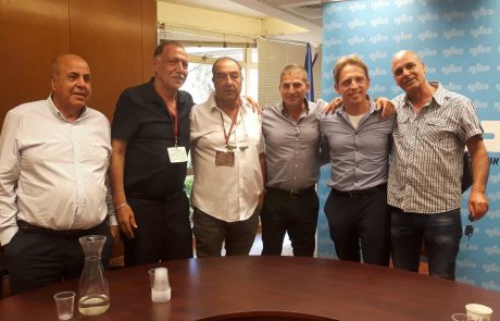 המועמד שלומי מגנזי וראשי ועדי ישובים בפגישה עם ח”כ רועי פולקמן