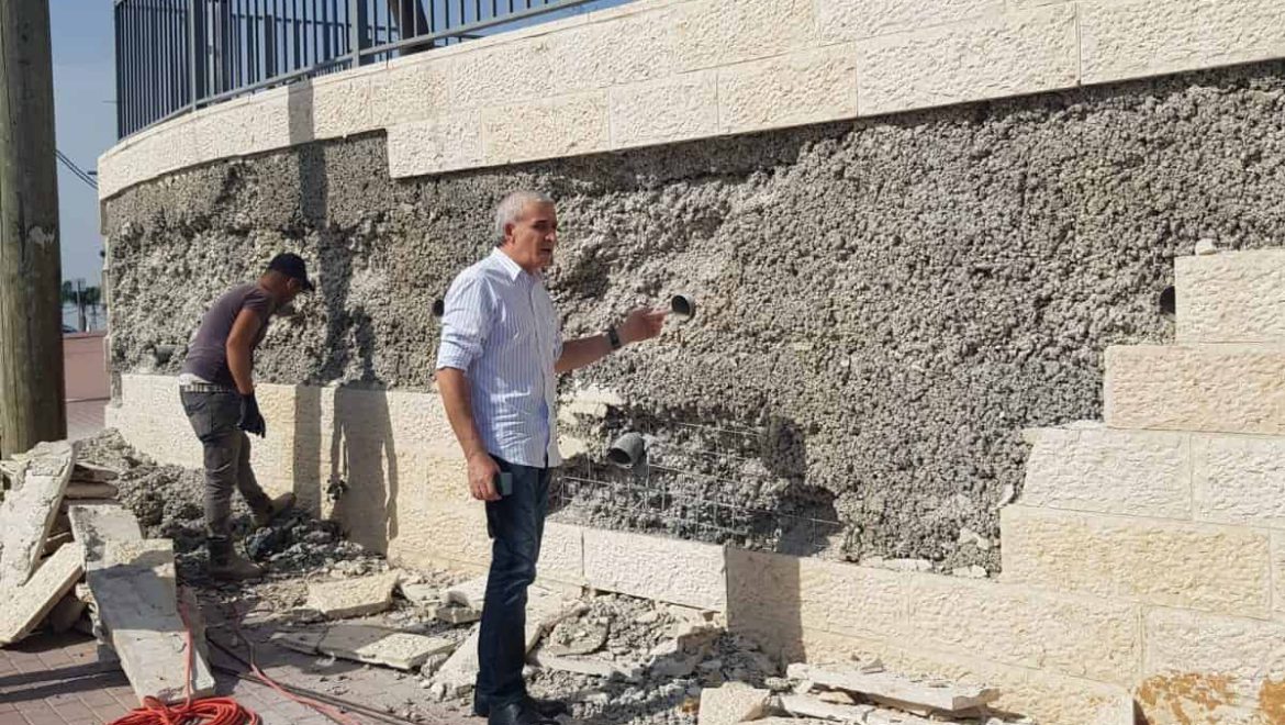 תנופת טיפול התשתיות בעיר הוותיקה