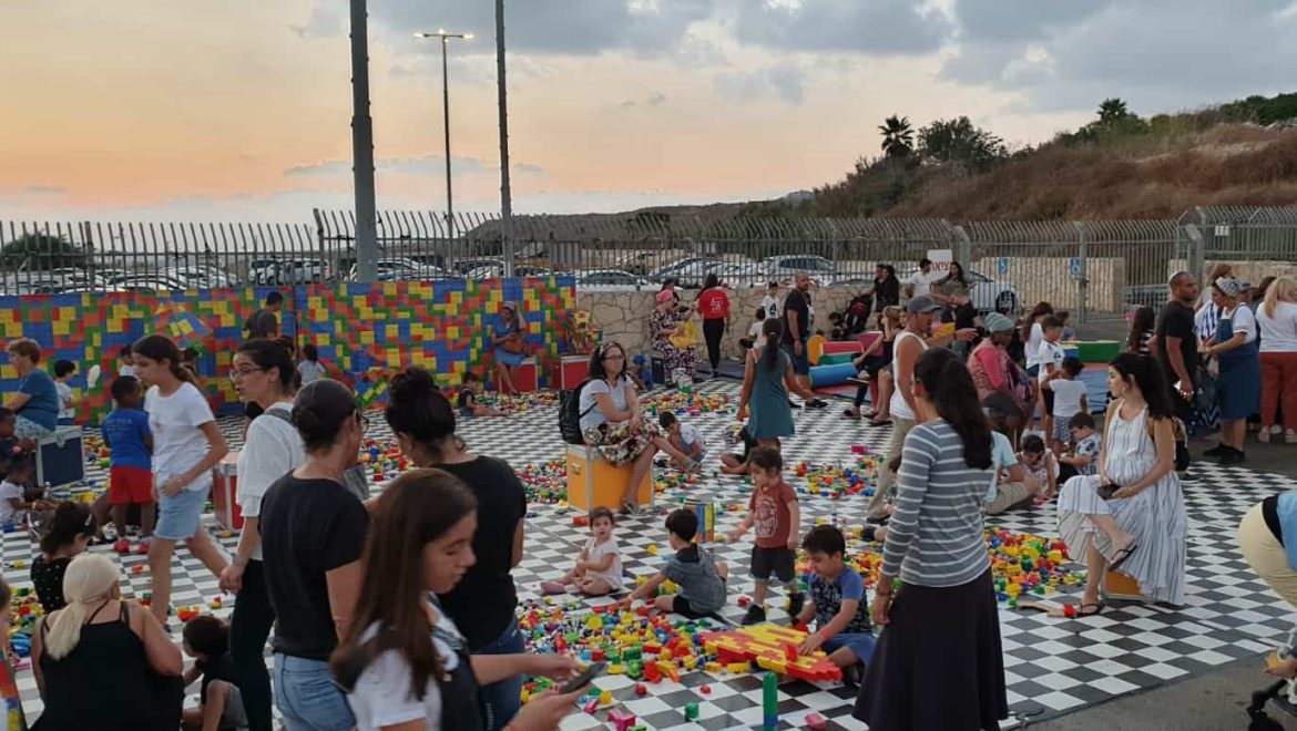 הפנינג מפנק במתחם השוק החדש
