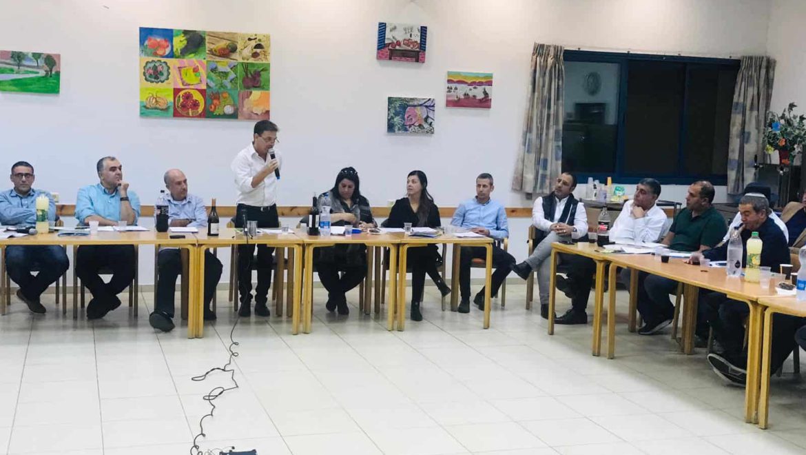 ישיבת מליאה ראשונה וחגיגית במועצה האזורית מטה יהודה
