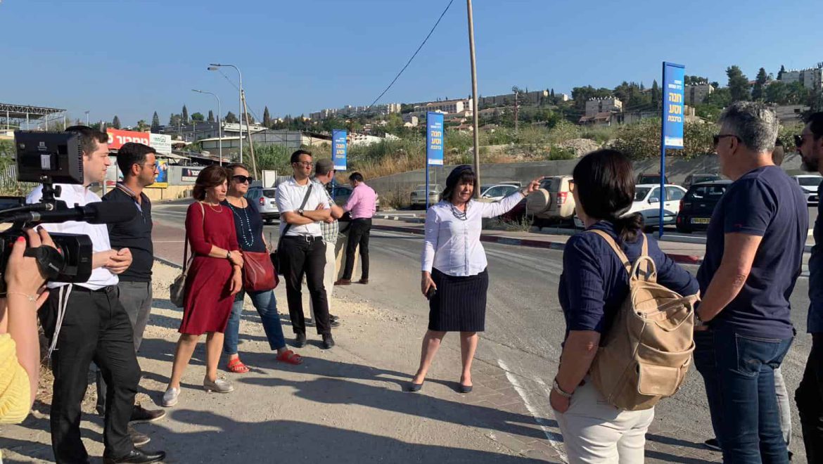 מפגש וסיור עיתונאים עם רה”ע עליזה בלוך