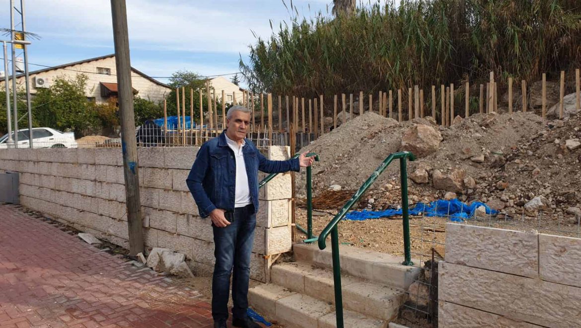חנייה ומעברים בעמק הזיתים