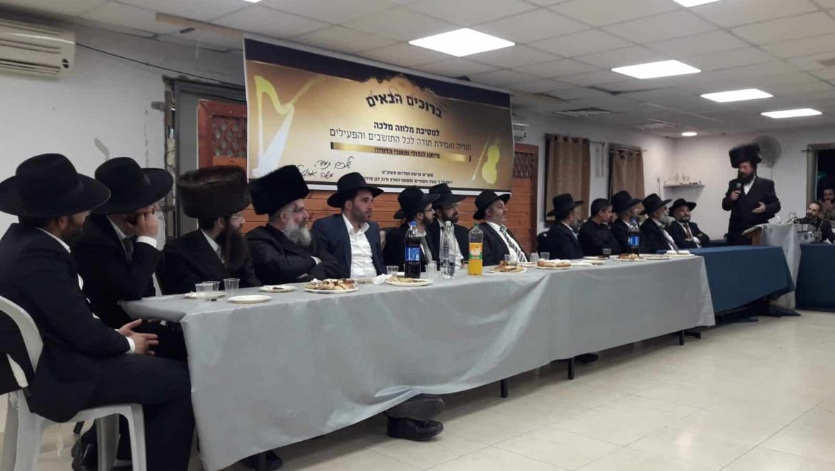 משה אבוטבול רה”ע היוצא ערך מסיבת הודיה לפעילים
