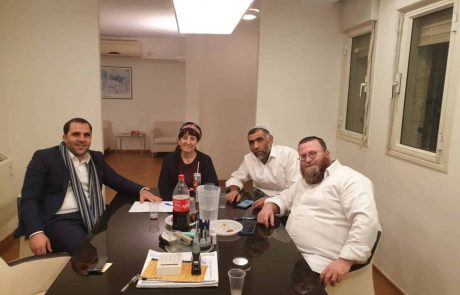 נציגי הבית היהודי נפגשו אמש, מוצ”ש עם נציגי ש”ס